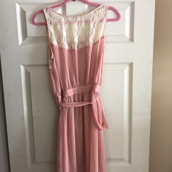 Charlotte Russe Pink Lace Dress - Picture 7 of 7